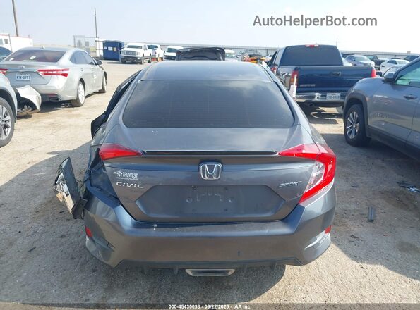 2HGFC2F89LH511671 2020 HONDA CIVIC Gray 