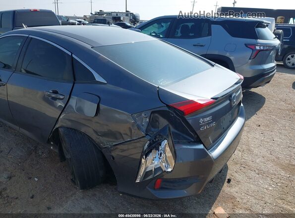 2HGFC2F89LH511671 2020 HONDA CIVIC Gray Widok z przodu