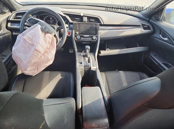 2HGFC2F89LH518927 2020 HONDA CIVIC Blue Առջևի վահանակի տեսք