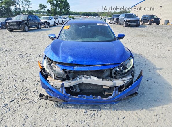 2HGFC2F89LH518927 2020 HONDA CIVIC Blue Դիմացի տեսք