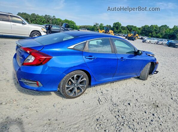 2HGFC2F89LH518927 2020 HONDA CIVIC Blue Հետևի աջ