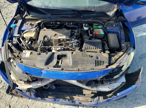 2HGFC2F89LH518927 2020 HONDA CIVIC Blue Սալոնի հետևի տեսք