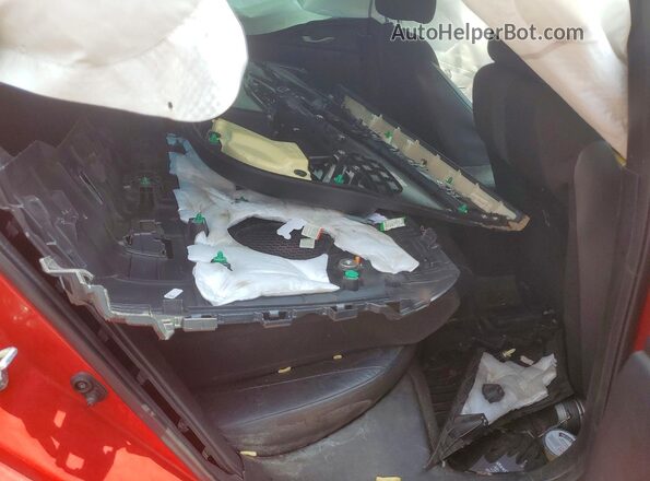 2HGFC2F89LH582675 2020 HONDA CIVIC Red უკანა სავარძლების ხედი
