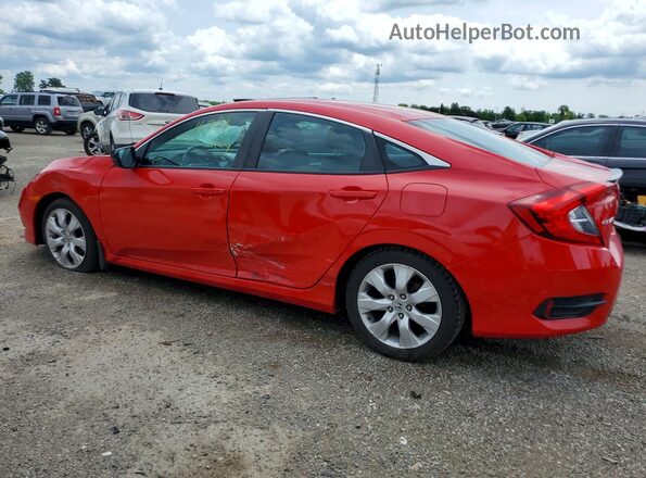 2HGFC2F89MH012824 2021 HONDA CIVIC Red Задня ліва чверть