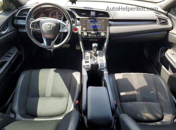 2HGFC2F89MH528407 2021 HONDA CIVIC Gray Вид панелі приладів