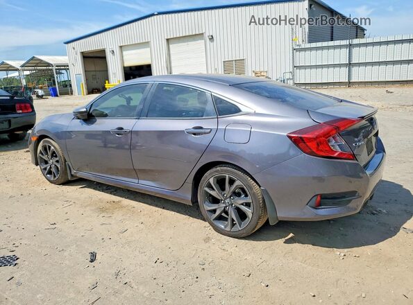 2HGFC2F89MH528407 2021 HONDA CIVIC Gray Задня ліва чверть
