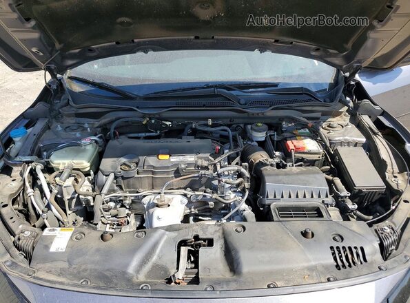 2HGFC2F89MH528407 2021 HONDA CIVIC Gray Вид задньої частини салону