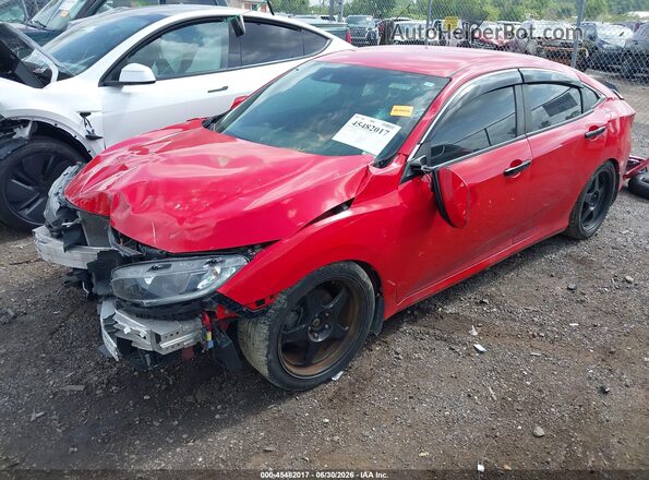 2HGFC2F89MH537110 2021 HONDA CIVIC Red Vista tres cuartos delantera izquierda