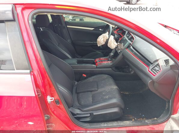 2HGFC2F89MH537110 2021 HONDA CIVIC Red Vista interior delantera