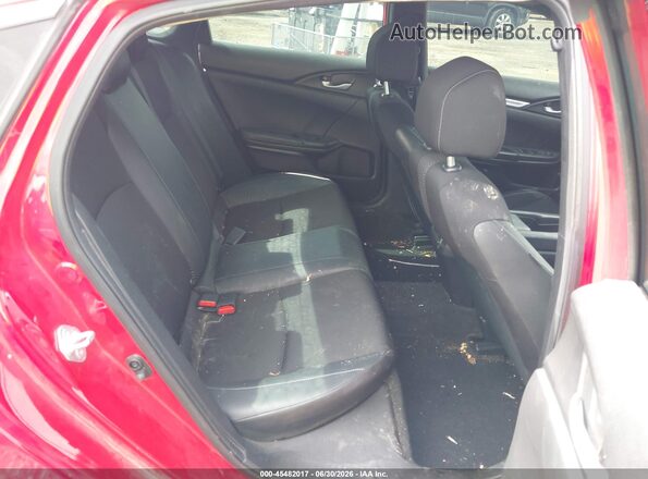2HGFC2F89MH537110 2021 HONDA CIVIC Red Vista de la etiqueta del VIN