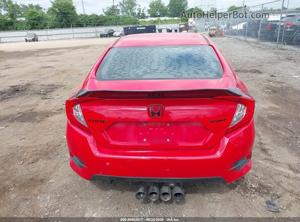 2HGFC2F89MH537110 2021 HONDA CIVIC Red 