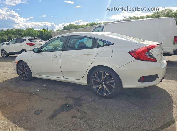 2HGFC2F89MH541481 2021 HONDA CIVIC White უკანა მარცხენა