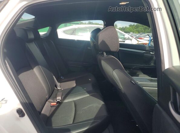 2HGFC2F89MH541481 2021 HONDA CIVIC White უკანა სავარძლების ხედი