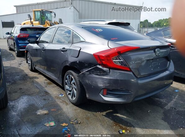 2HGFC2F8XGH504279 2016 HONDA CIVIC Gray Задня ліва чверть