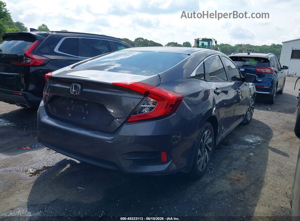 2HGFC2F8XGH504279 2016 HONDA CIVIC Gray Задня права чверть