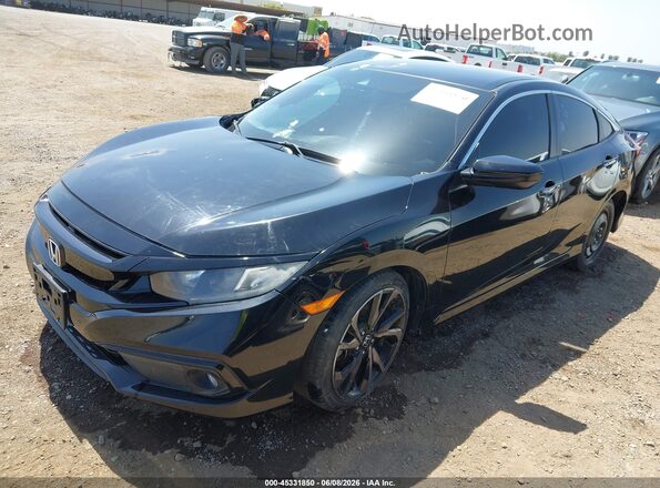 2HGFC2F8XKH582747 2019 HONDA CIVIC Черный 