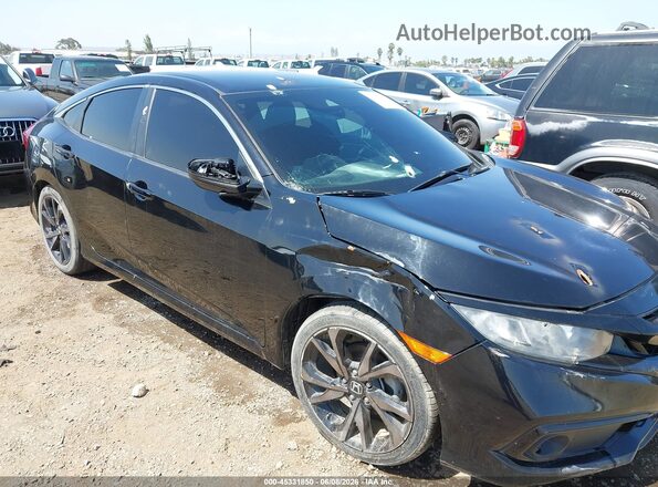 2HGFC2F8XKH582747 2019 HONDA CIVIC Черный 