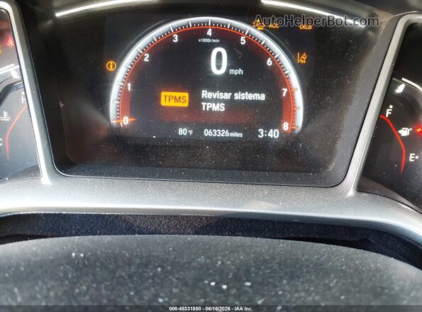 2HGFC2F8XKH582747 2019 HONDA CIVIC Черный 