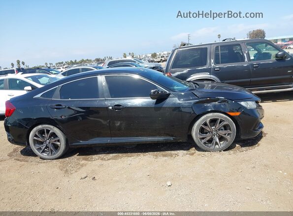 2HGFC2F8XKH582747 2019 HONDA CIVIC Черный 
