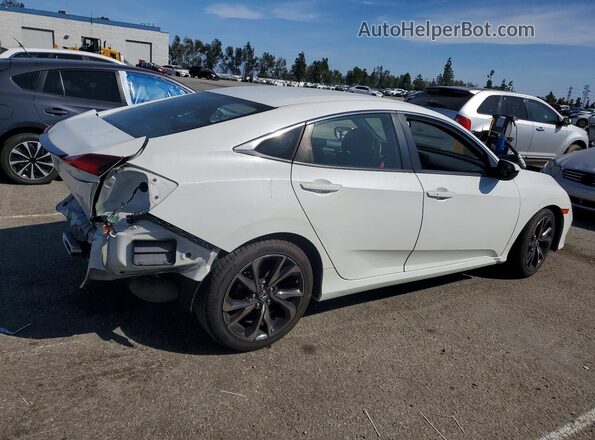 2HGFC2F8XKH586961 2019 HONDA CIVIC White 
