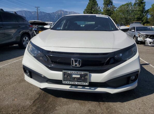 2HGFC2F8XKH586961 2019 HONDA CIVIC White 