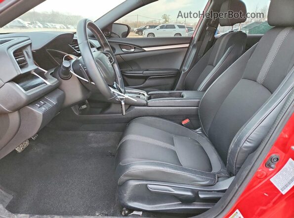 2HGFC2F8XLH543187 2020 HONDA CIVIC Красный Вид салона спереди