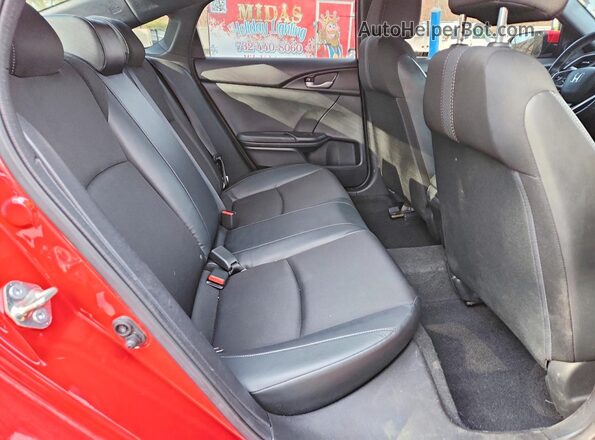 2HGFC2F8XLH543187 2020 HONDA CIVIC Красный Вид задних сидений