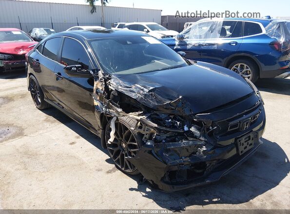 2HGFC2F8XLH572883 2020 HONDA CIVIC Black Դիմացի տեսք
