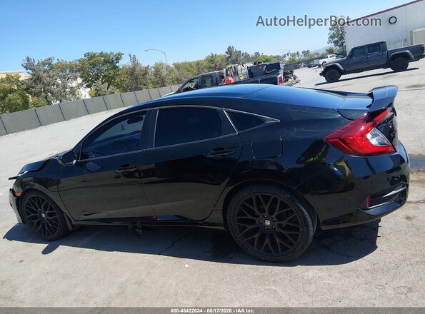 2HGFC2F8XLH572883 2020 HONDA CIVIC Black Սալոնի 360 աստիճան տեսք
