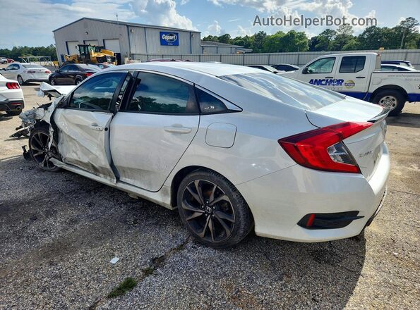2HGFC2F8XLH585682 2020 HONDA CIVIC White Հետևի ձախ