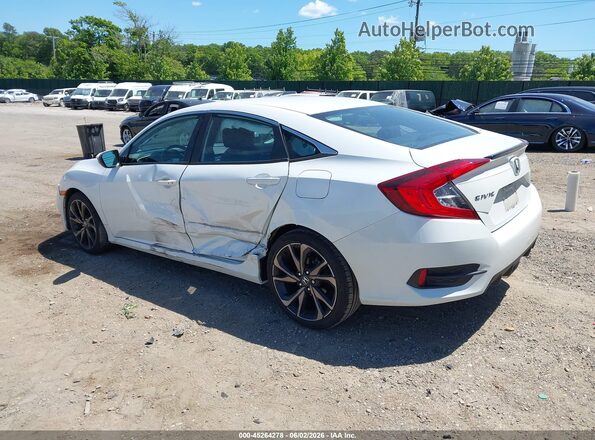 2HGFC2F8XMH503449 2021 HONDA CIVIC White 