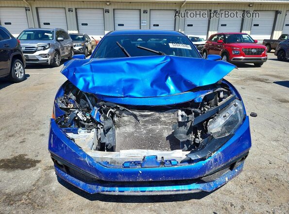 2HGFC2F8XMH505072 2021 HONDA CIVIC Blue Vista frontal