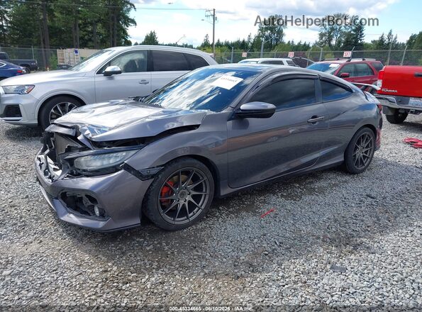 2HGFC3A50LH750481 2020 HONDA CIVIC Gray Front left
