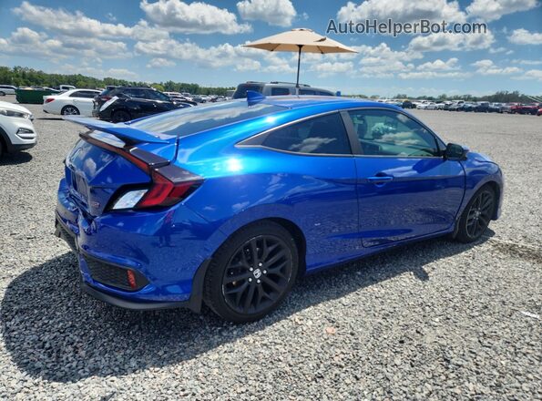 2HGFC3A51LH753633 2020 HONDA CIVIC Blue Задня права чверть