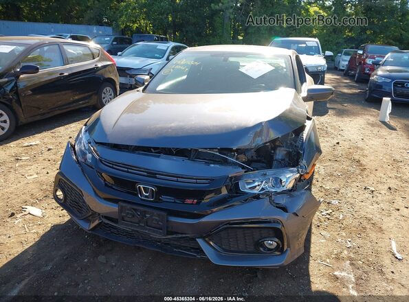 2HGFC3A53JH757440 2018 HONDA CIVIC Серый Вид щитка приборов