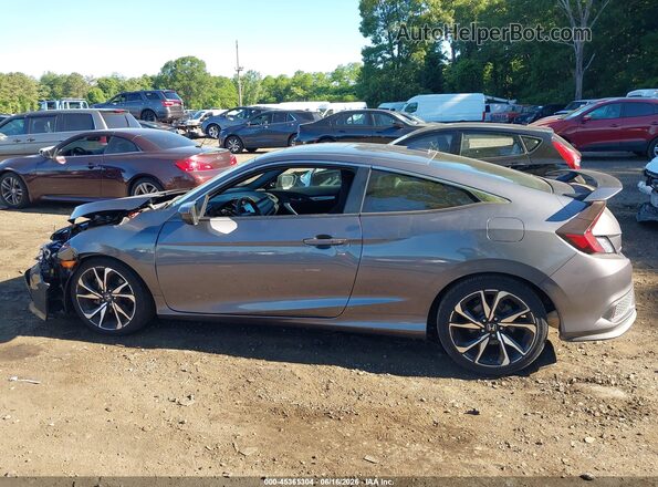 2HGFC3A53JH757440 2018 HONDA CIVIC Серый Панорамный вид салона 360°