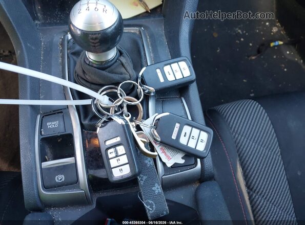 2HGFC3A53JH757440 2018 HONDA CIVIC Серый Вид панели приборов