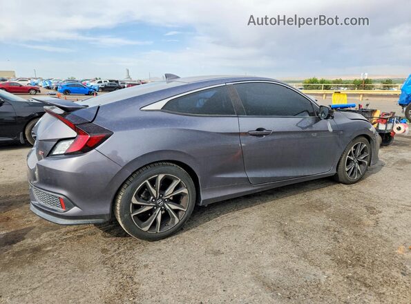 2HGFC3A53KH755530 2019 HONDA CIVIC Gray Tył prawy