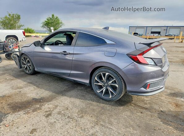 2HGFC3A53KH755530 2019 HONDA CIVIC Gray Tył lewy