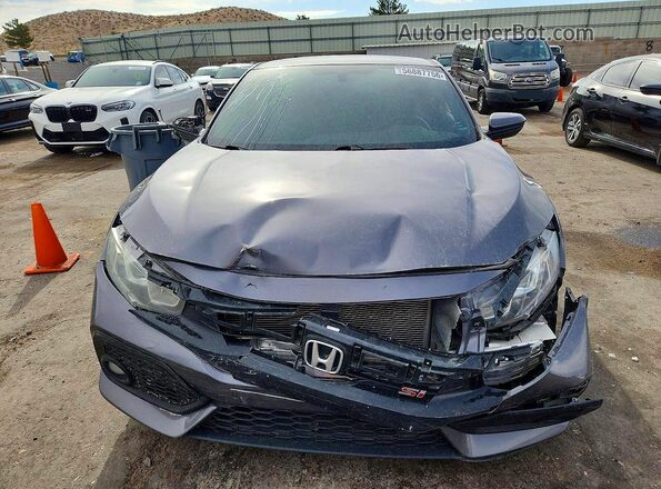 2HGFC3A53KH755530 2019 HONDA CIVIC Gray Widok z przodu