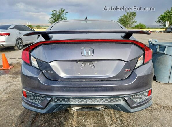 2HGFC3A53KH755530 2019 HONDA CIVIC Gray Widok z tyłu