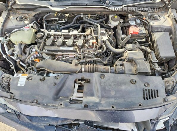 2HGFC3A53KH755530 2019 HONDA CIVIC Gray Widok wnętrza z tyłu