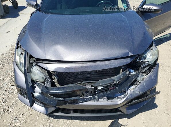 2HGFC3A54JH756636 2018 HONDA CIVIC Gray Вид задньої частини салону