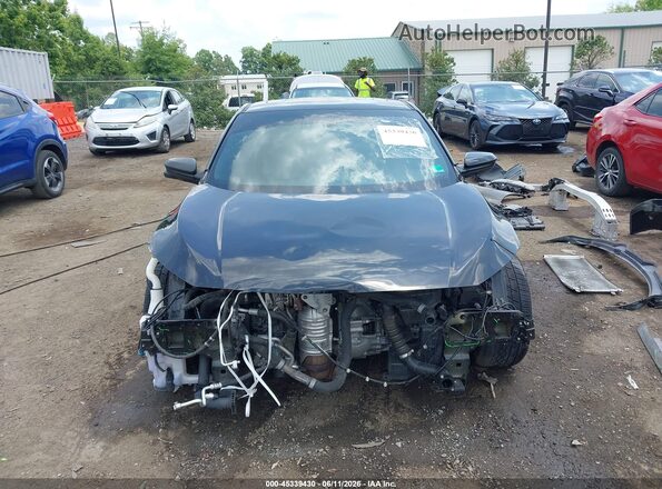 2HGFC3A54JH757740 2018 HONDA CIVIC Black უკანა სალონის ხედი