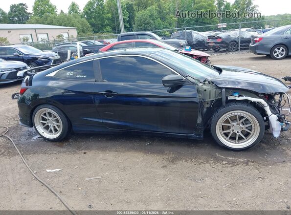 2HGFC3A54JH757740 2018 HONDA CIVIC Black სალონის 360-გრადუსიანი ხედი