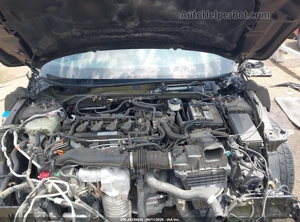 2HGFC3A54JH757740 2018 HONDA CIVIC Black უკანა ხედი