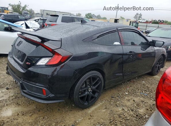 2HGFC3A55HH751598 2017 HONDA CIVIC Черный Задняя правая четверть