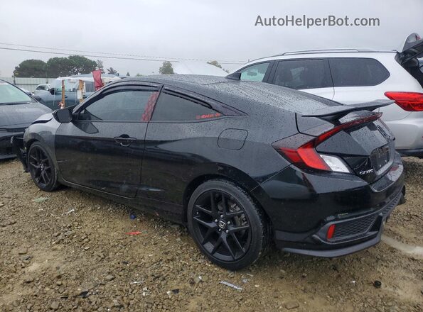 2HGFC3A55HH751598 2017 HONDA CIVIC Черный Задняя левая четверть