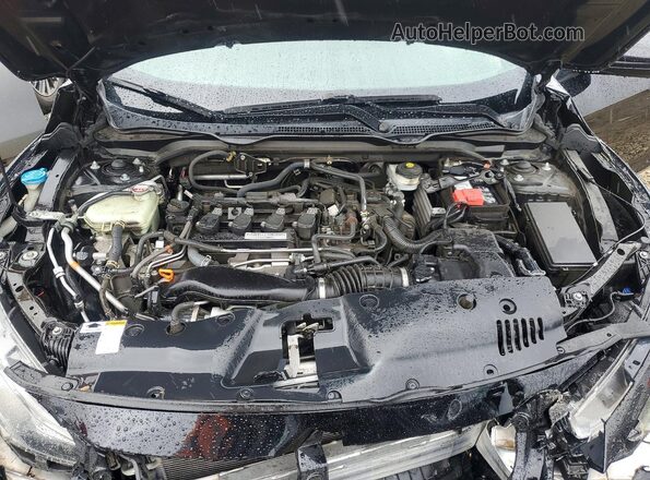 2HGFC3A55HH751598 2017 HONDA CIVIC Черный Вид задней части салона