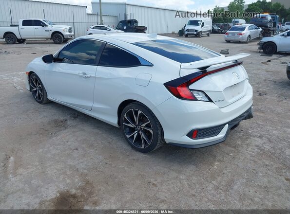 2HGFC3A55KH750667 2019 HONDA CIVIC White Հետևի ձախ
